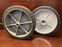 2 GRAY OR ( 1SET) WALKBEHIND MOWER 8" x 1-3/4" WIDTH WHEELS