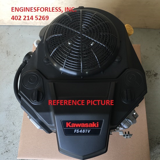 603cc KAWASAKI FS481V-HS10M engine (30 day Warranty from EnginesForLess, Inc. after delivery. No manufacturer or any other warranty)  