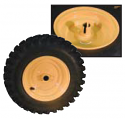 4.80-8 NHS - 2 RH Kenda Yellow Pneumatic Snowblower Wheels