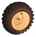 16 x 6.50-8 NHS - 2 RH Kenda Yellow Pneumatic Snowblower Wheels  