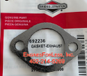 Exhaust Gasket for Briggs and Stratton engine  692236