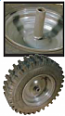 4.80-8 NHS - 2 RH Carlisle XTRAC Dark GRAY Pneumatic Snowblower Wheels