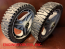 2 GRAY OR ( 1SET) Walkbehind Mower Wheels 