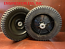 2 BLACK BALL BEARING WHEELS OR (1 SET) Walk behind MOWER WHEELS  